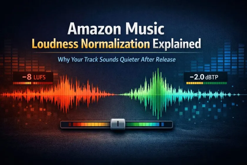 What Are Amazon Music Loudness Standards? LUFS and True Peak Guide - Cover image