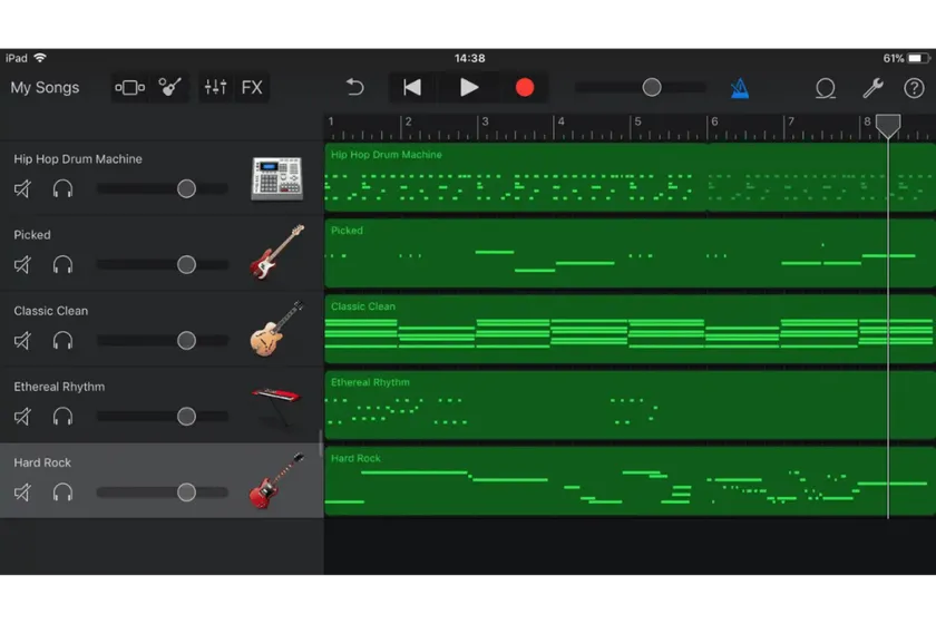 Best Free DAW #4: Garageband
