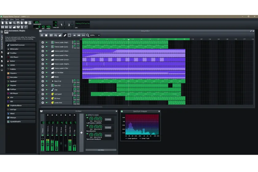 Best Free DAW #6: LMMS (Linux MultiMedia Studio) 