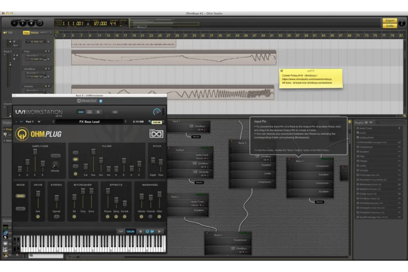 Best Free DAW #7: Ohm Studio