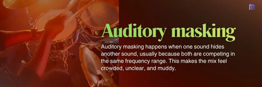 Auditory masking