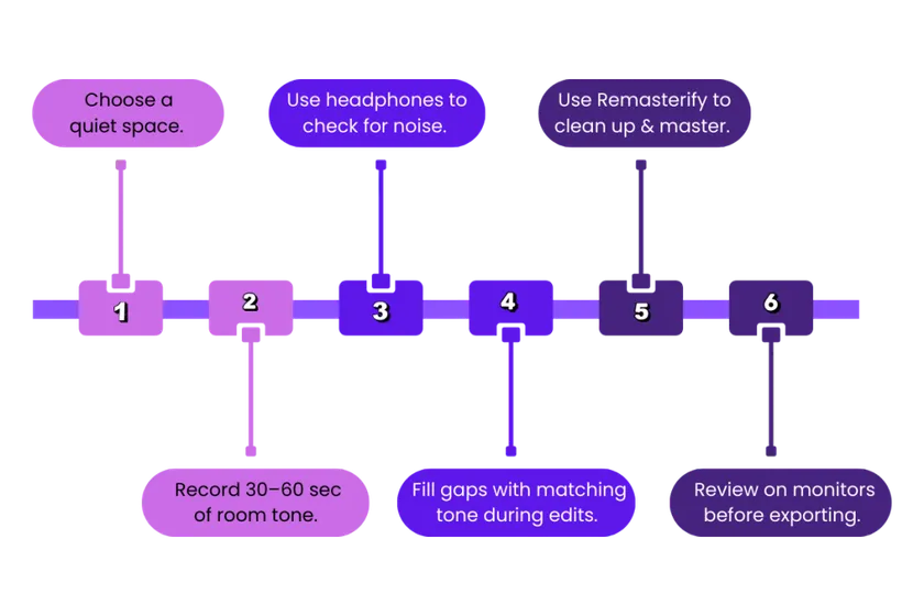 Basic Workflow to Maintain Clean Backgrounds
