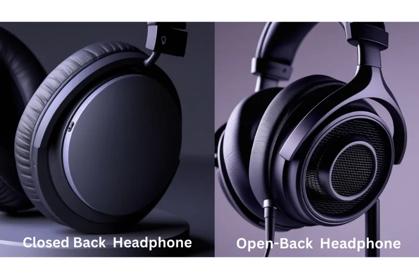Closed-Back Headphones and Open-Back headphones