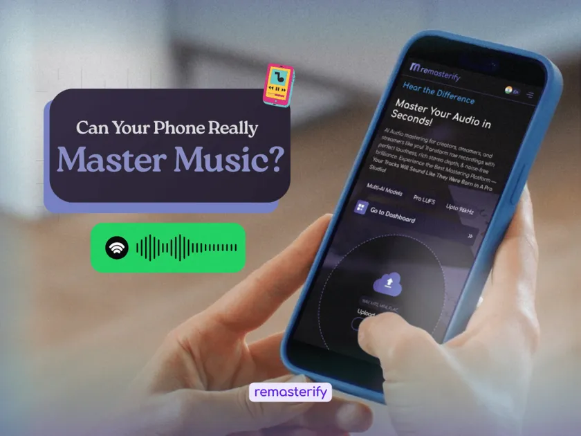 AI Mastering Tool for Mobile Users: Strategically Possible? Blog Cover Image