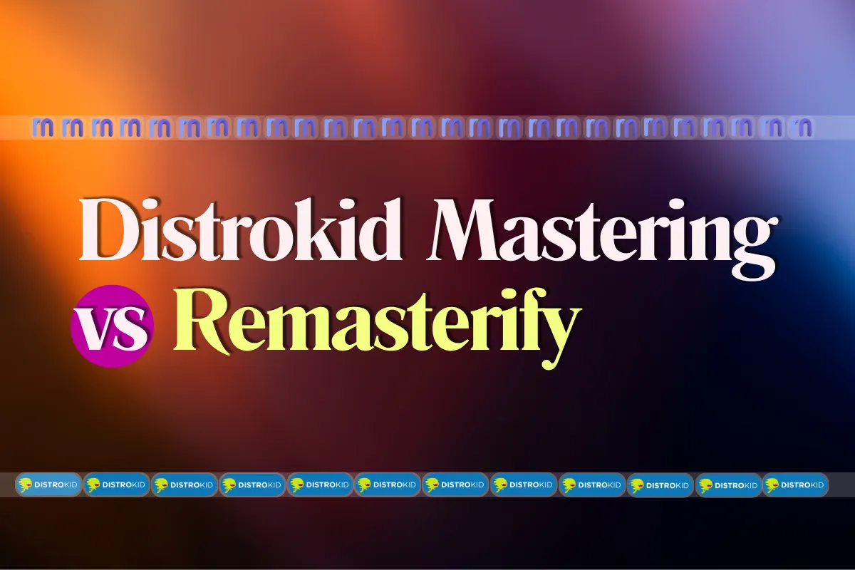 Remasterify AI Mastering vs Distrokid