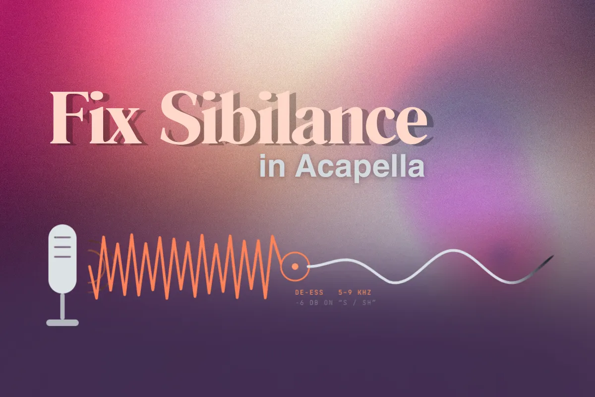 Fix Sibilance in Acapella