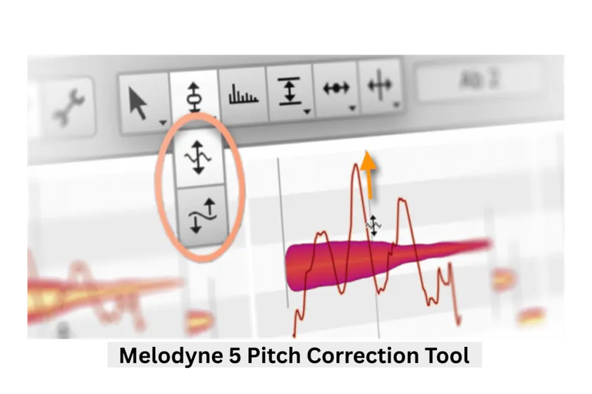 Melodyne 5 Pitch Correction Tool