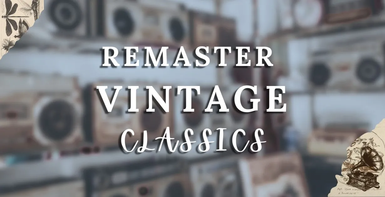 Remaster old songs cover Image