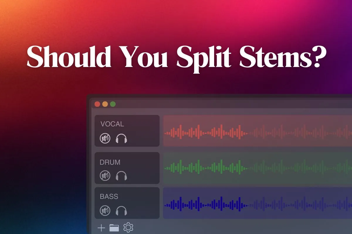 Stem Splitting vs Full-Mix Mastering