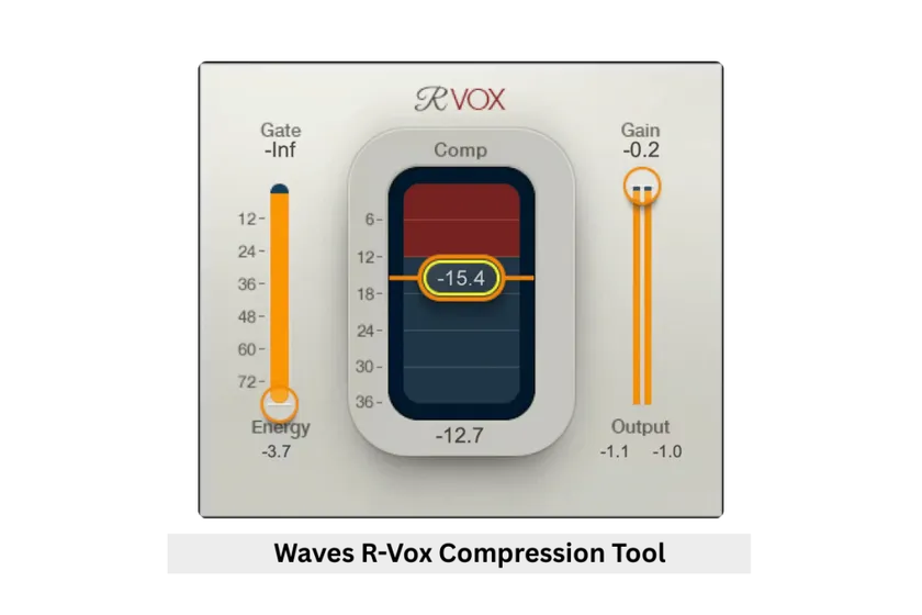 Waves R-Vox Compression tool