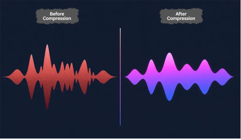 Fix harsh vocals: Audio Normalisation