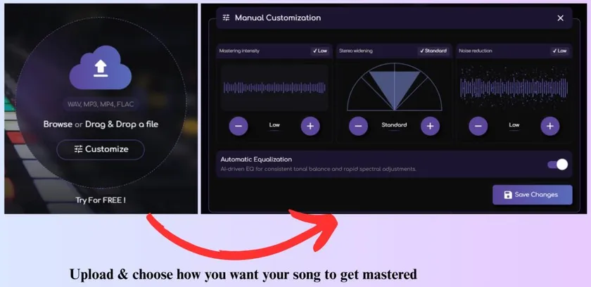 Remasterify simple interface