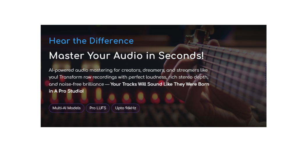 Remasterify: One of the Best Audio Mastering Service