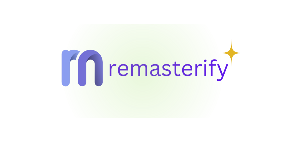 Remasterify logo - Online AI remaster Tool