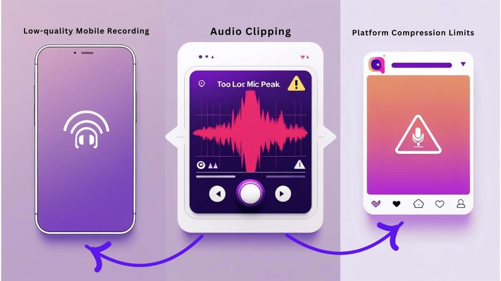 audio clipping 2 causes