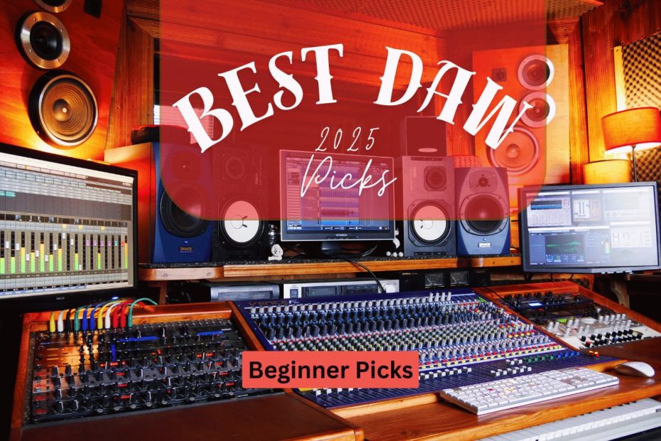 Top 7 Free DAWs for Beginners in 2025 - Cover Image