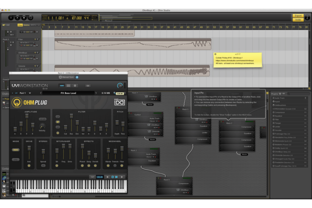 Best Free DAW #7: Ohm Studio