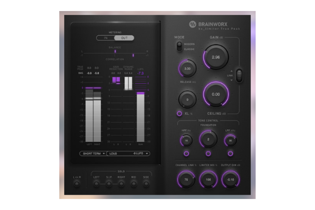 Brainworx bx_limiter True Peak