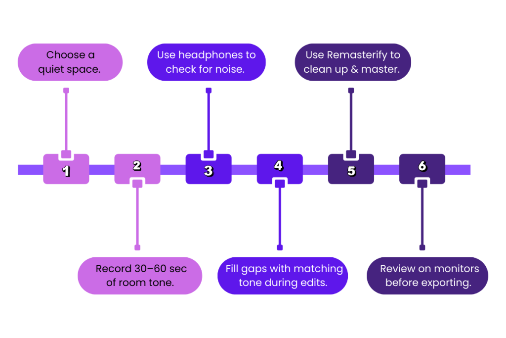 Basic Workflow to Maintain Clean Backgrounds
