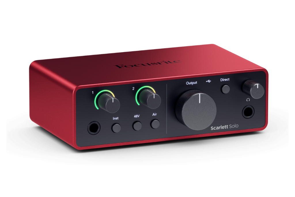Focusrite Scarlett Solo (4th Gen)