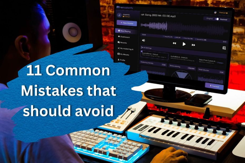 11 Common Home Recording studio Mistakes and How to Fix Them - Cover Image
