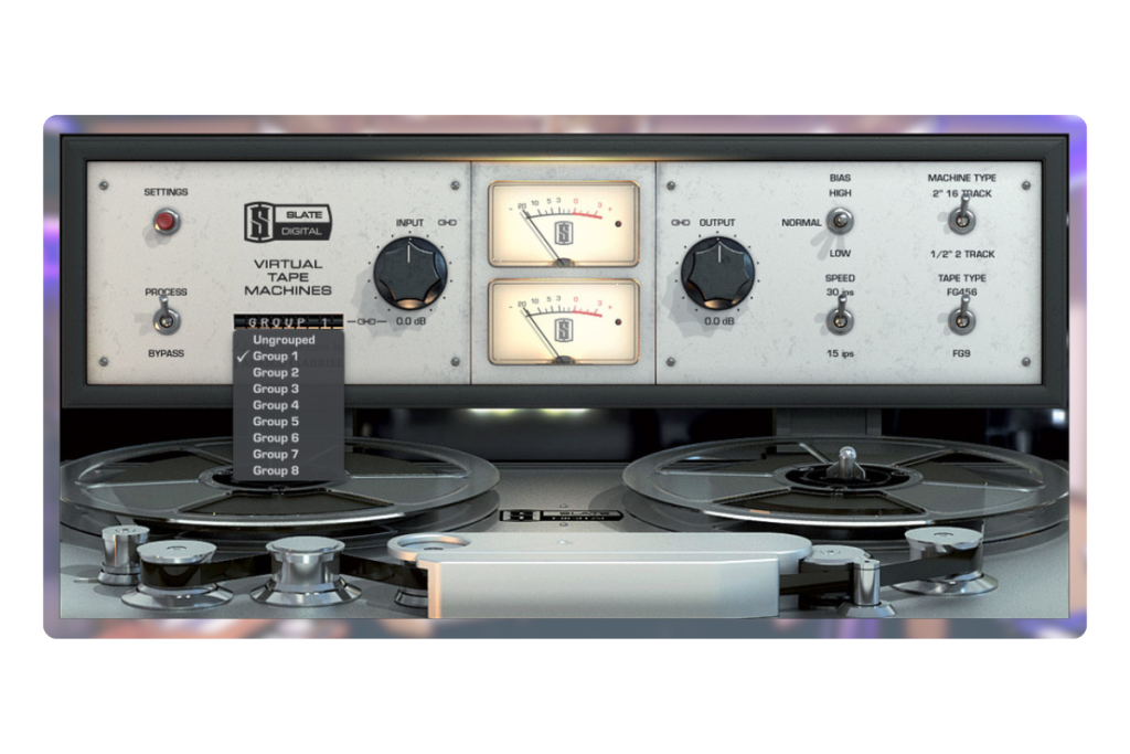 Audio Saturation: Virtual Tape Machines (VTM)