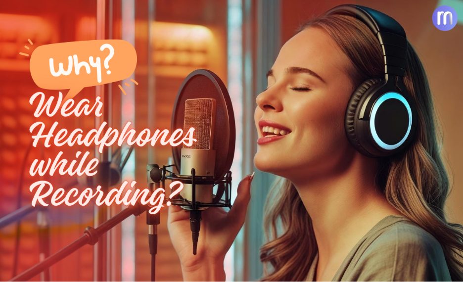 Why Singers/Podcasters Wear Headphones While Recording - Cover Image