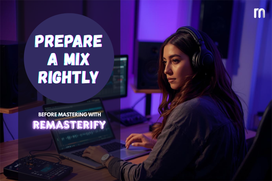 How to Prepare a Mix Before Mastering with Remasterify - Cover image