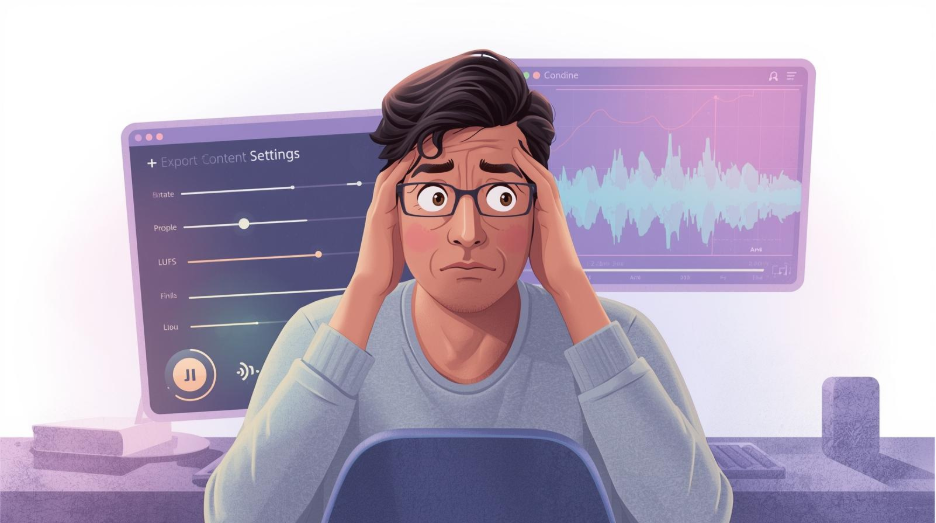 Man worried about export settings