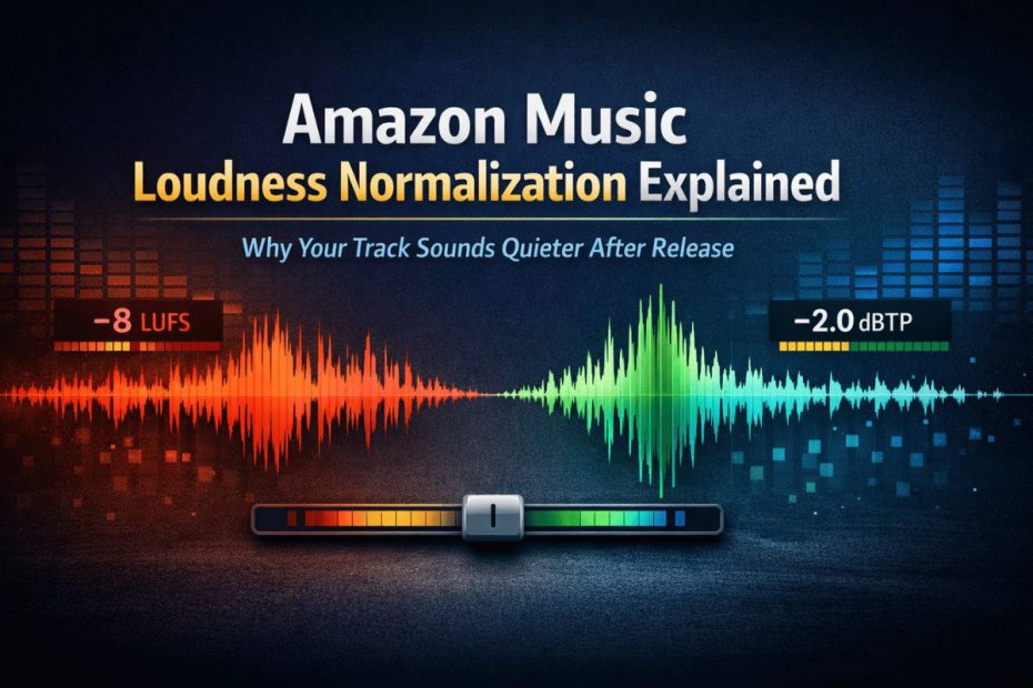 What Are Amazon Music Loudness Standards? LUFS and True Peak Guide - Cover image